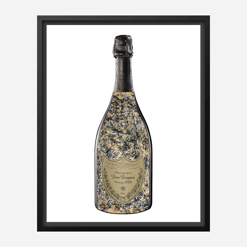 DP Pollock Champagne Art Print