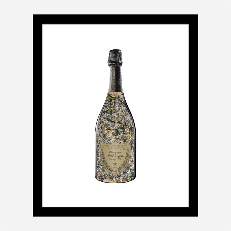 DP Pollock Champagne Art Print