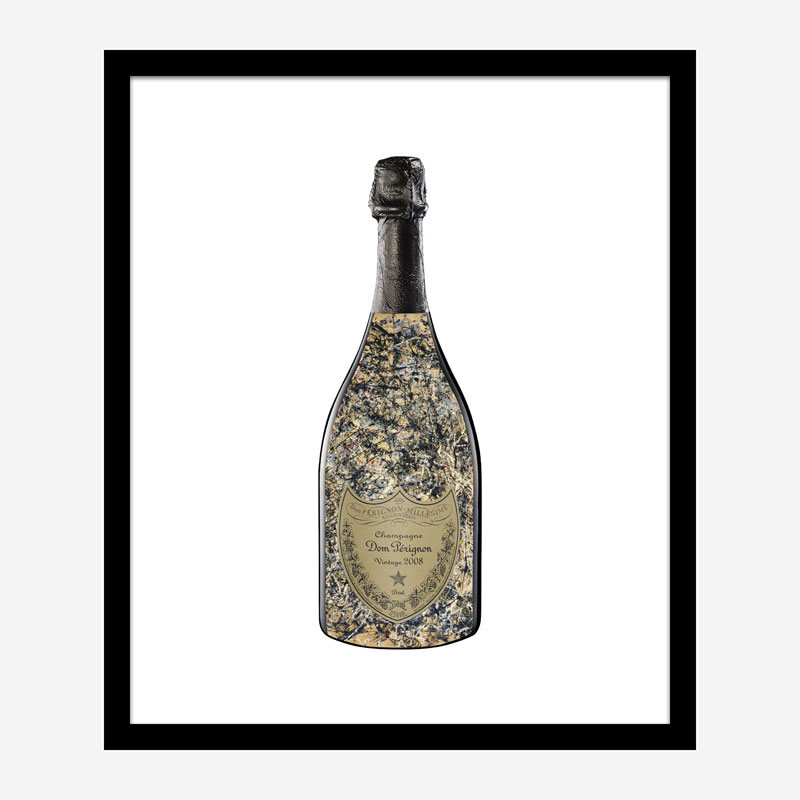 DP Pollock Champagne Art Print