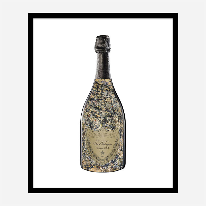 DP Pollock Champagne Art Print