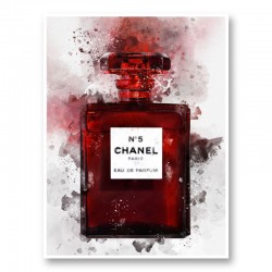 Canvas  Chanel wall art, Perfume bottle art, Perfume bottles