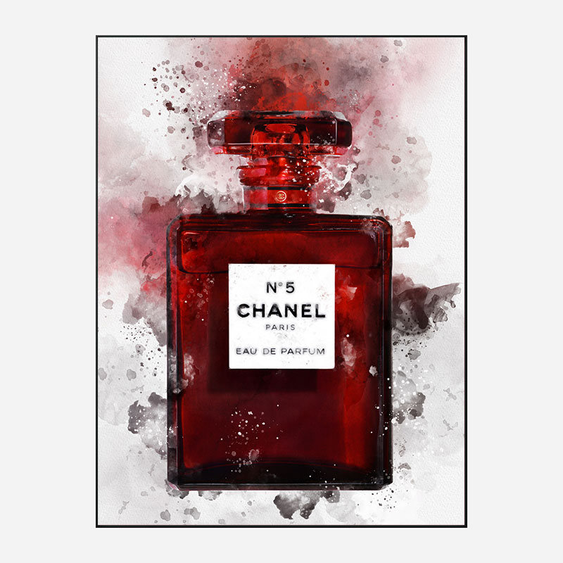 I'm in love red Chanel N5 bottle♥️ #lo****@*****