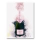 Krug Rose Abstract Champagne Art Print