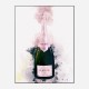 Krug Rose Abstract Champagne Art Print