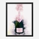 Krug Rose Abstract Champagne Art Print