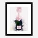 Krug Rose Abstract Champagne Art Print