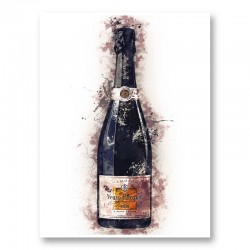 Veuve Clicquot Rose Champagne Art Print