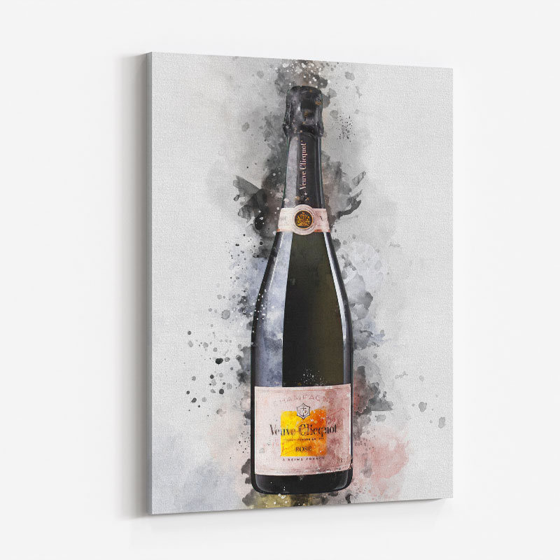 Veuve Clicquot Rose Champagne Art Print