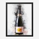 Veuve Clicquot Rose Champagne Art Print