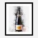 Veuve Clicquot Rose Champagne Art Print