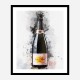 Veuve Clicquot Rose Champagne Art Print