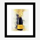 Veuve Clicquot Yellow Label Champagne Art Print