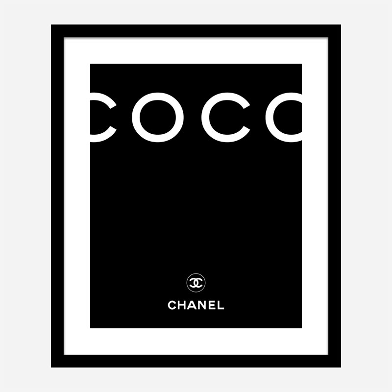 Coco Chanel Wall Art - BIG Wall Décor