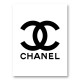 Chanel Logo Wall Art Chanel Logo Wall Art