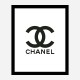 Chanel Logo Wall Art Chanel Logo Wall Art