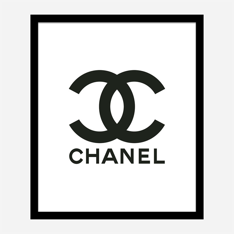 Chanel Logo Wall Art Chanel Logo Wall Art