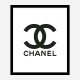 Chanel Logo Wall Art Chanel Logo Wall Art