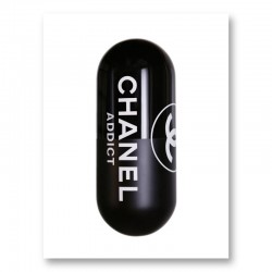 Chanel Addict Pill Art Print