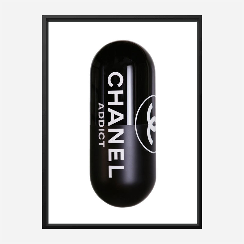 Chanel Addict Pill Art Print