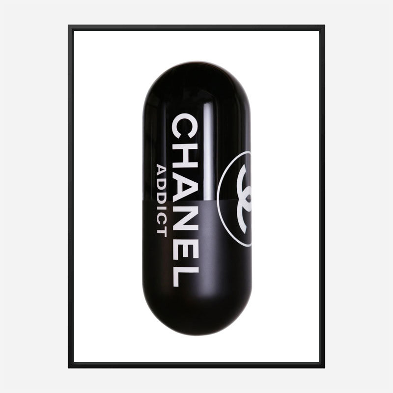 Chanel Addict Pill Art Print