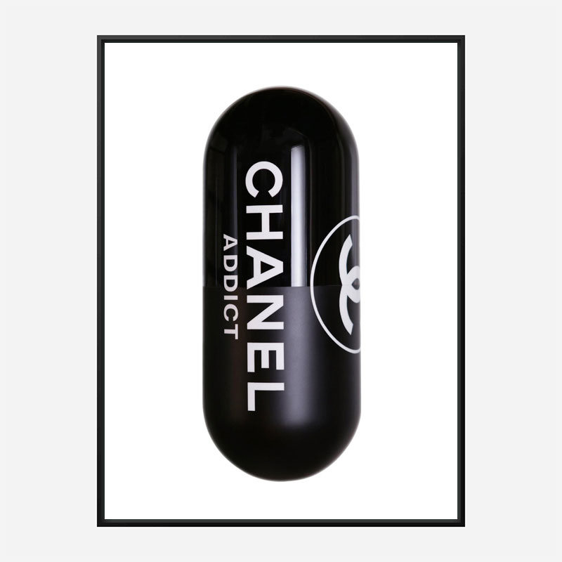 Chanel Addict Pill Art Print