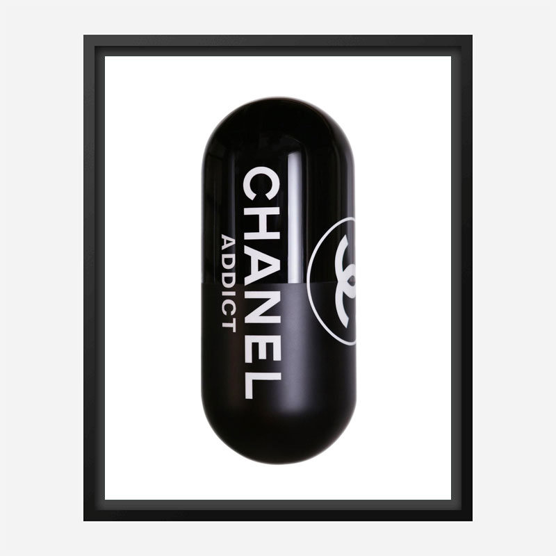 Chanel Addict Pill Art Print