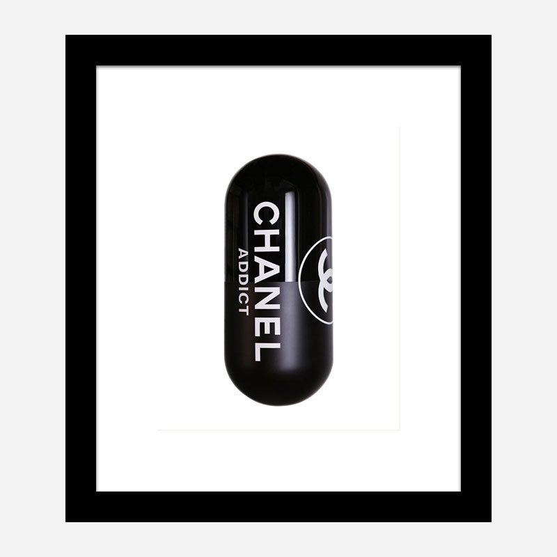 Chanel Addict Pill Art Print