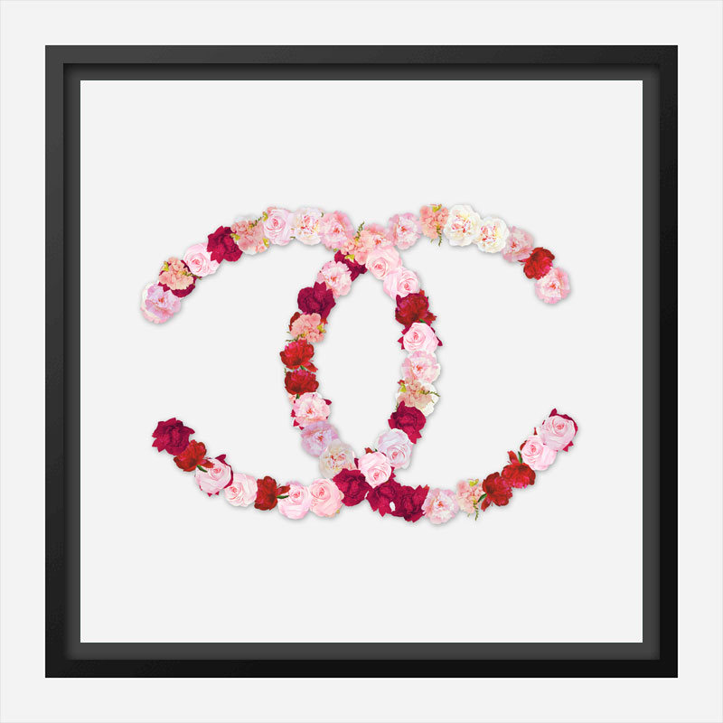 Chanel Flowers Wall Art Print Chanel Flowers Wall Art Print