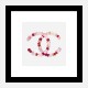 Chanel Flowers Wall Art Print Chanel Flowers Wall Art Print