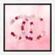Chanel Flowers Pink Watercolor Wall Art Print Chanel Flowers Pink Watercolor Wall Art Print