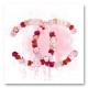 Chanel Flowers Pink Abstract Wall Art Print Chanel Flowers Pink Abstract Wall Art Print