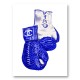 Chanel Blue Boxing Gloves Art Print Chanel Blue Boxing Gloves Art Print