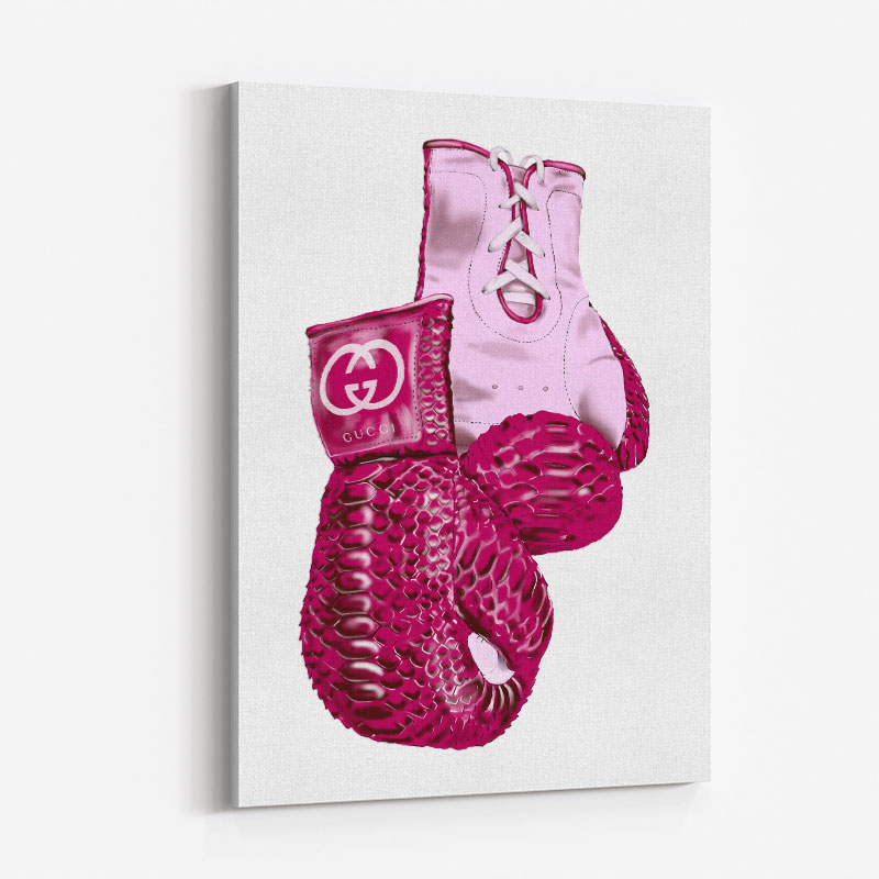 Gucci Boxing Gloves Art Print