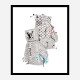 LV Boxing Gloves Art Print LV Boxing Gloves Art Print