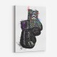 LV Multicolor Boxing Gloves Art Print LV Multicolor Boxing Gloves Art Print