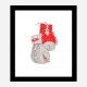 Supreme Red Boxing Gloves Art Print Supreme Red Boxing Gloves Art Print