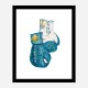 Versace Eros Blue Boxing Gloves Art Print Versace Eros Blue Boxing Gloves Art Print
