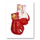 Versace Red Boxing Gloves Art Print Versace Red Boxing Gloves Art Print