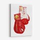 Versace Red Boxing Gloves Art Print Versace Red Boxing Gloves Art Print