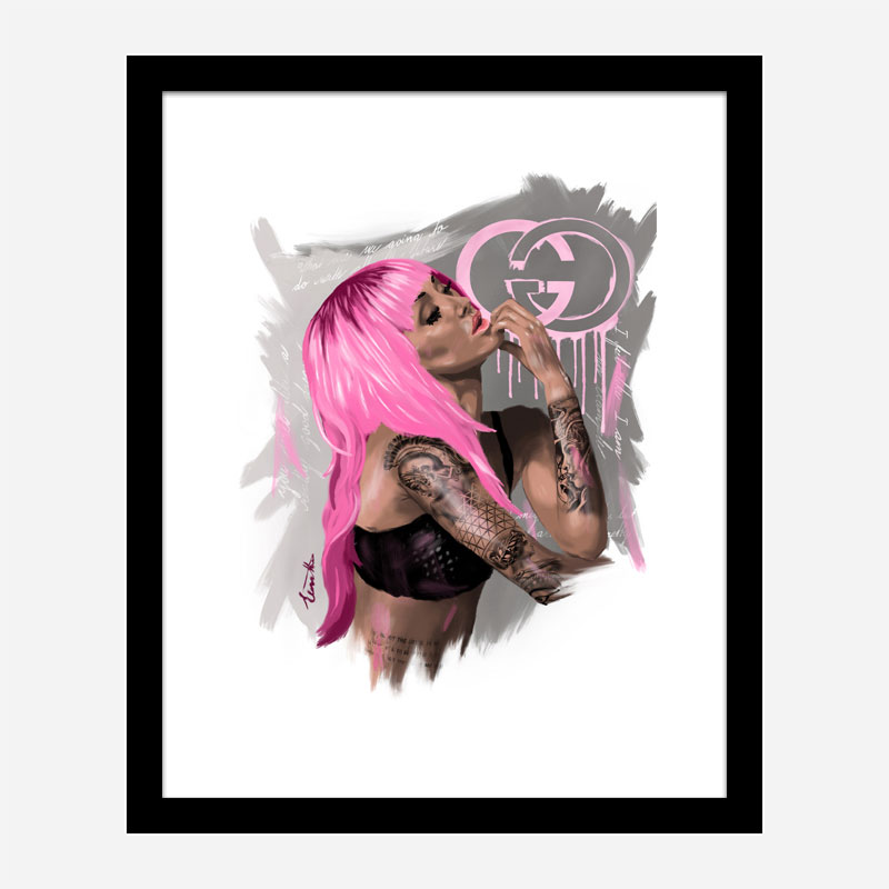 Sakura Fashion Art Print Sakura Fashion Art Print
