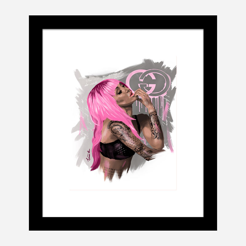 Sakura Fashion Art Print Sakura Fashion Art Print