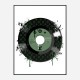 Green LV Record Art Print Green LV Record Art Print