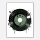 Green LV Record Art Print Green LV Record Art Print