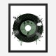 Green LV Record Art Print Green LV Record Art Print