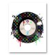 Multicolor LV Record Art Print Multicolor LV Record Art Print