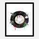 Multicolor LV Record Art Print Multicolor LV Record Art Print