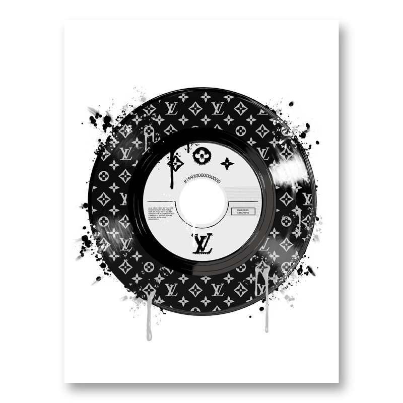 LV Record Art Print LV Record Art Print