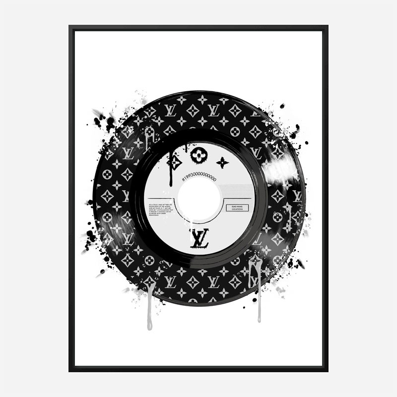 LV Record Art Print LV Record Art Print