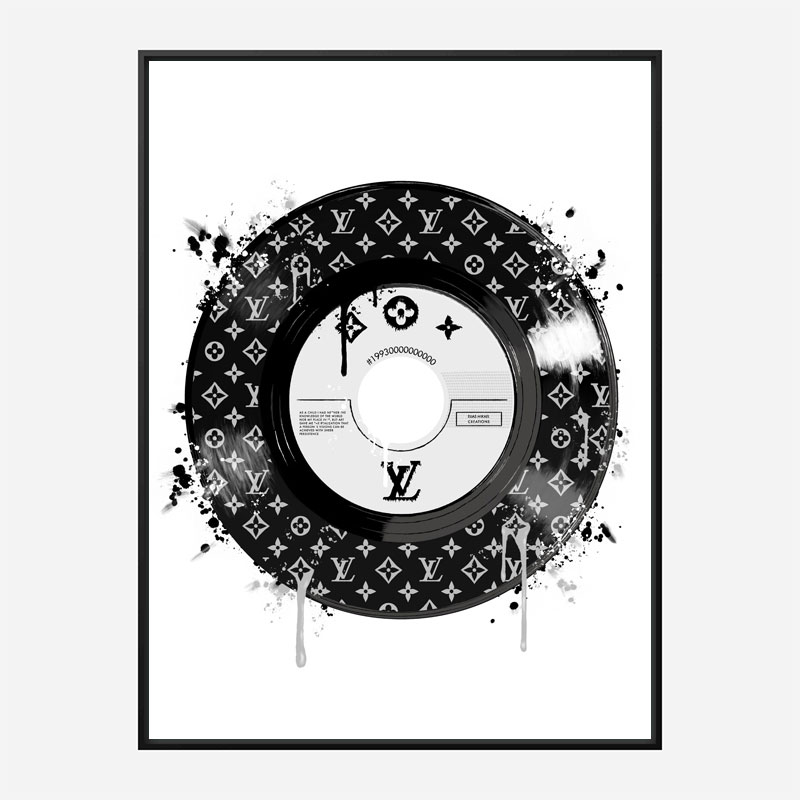 LV Record Art Print LV Record Art Print