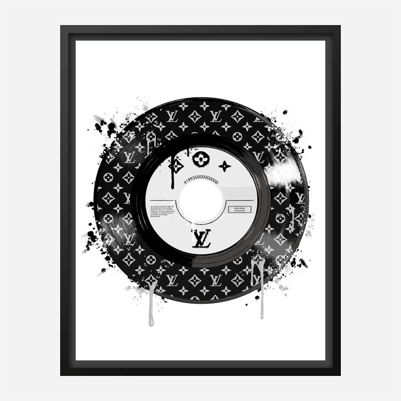 LV Record Art Print LV Record Art Print
